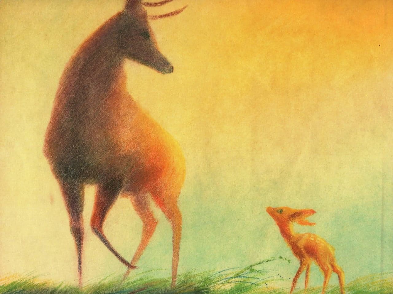 Pastel Illustrations of Tyrus Wong